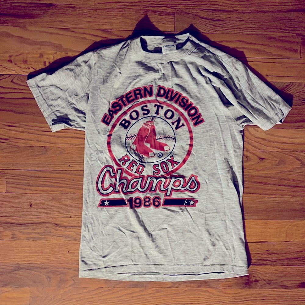 Rare Vintage 1986 Boston Red Sox Starter T-Shirt